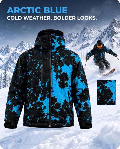 Arctic Blue colorway: cold weather, bolder looks
