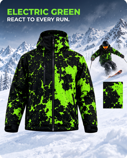 Electric Green colorway: react to every run