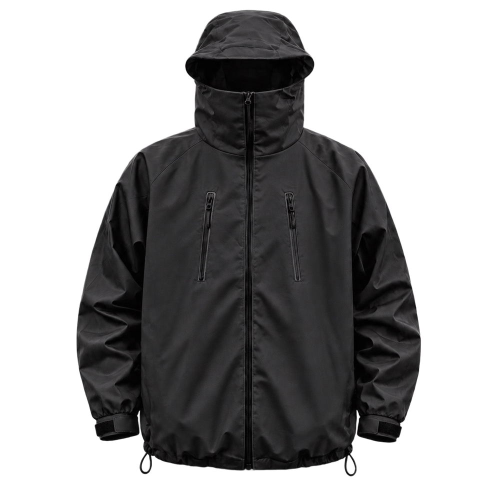 StormShift Reactive Jacket showing coral marks where water touched the fabric